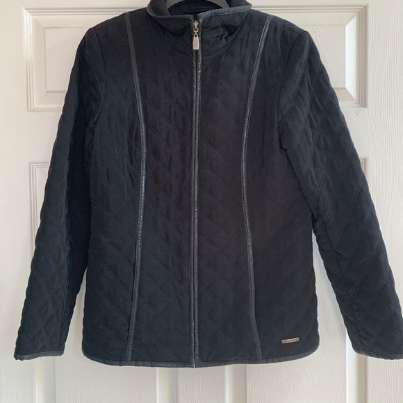 Esprit Black Quilted Lightweight Jacket - Picture 3 of 9